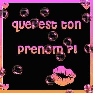 ki est ton prenom