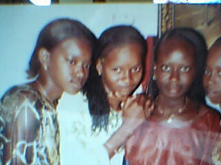 MES  amies et moi lor de la fete de tabaski